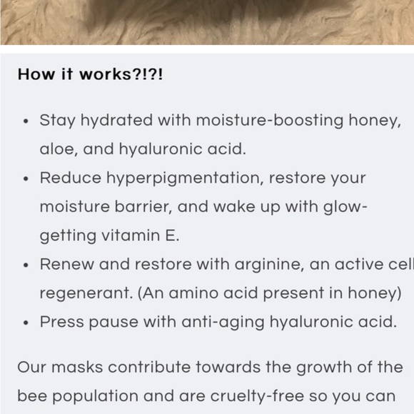 Mi-el Hydrating Mask - Picture 7 of 7